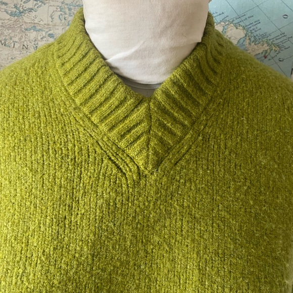 Primark Green Textured Knit Sweater | Cozy Pullover - Picture 5 of 7